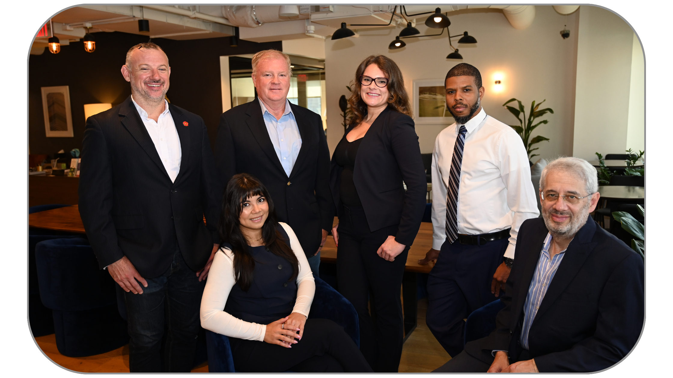Kelsey Lee and the Comporth team celebrating the company's WBENC certification as a women-owned permit expediting and municipal compliance firm in Philadelphia.